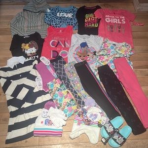 21 pc Bundle of 5/6 Girl Clothes